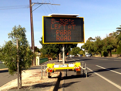 A common road sign