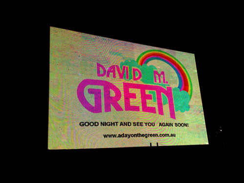 You too can enjoy a day on David M. Green... but it'll cost ya...