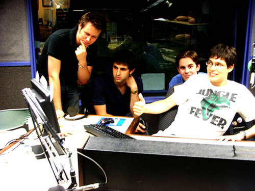 (From Left) Nathan Sharrad, Michael Princi, David M. Green & Nick Godfrey